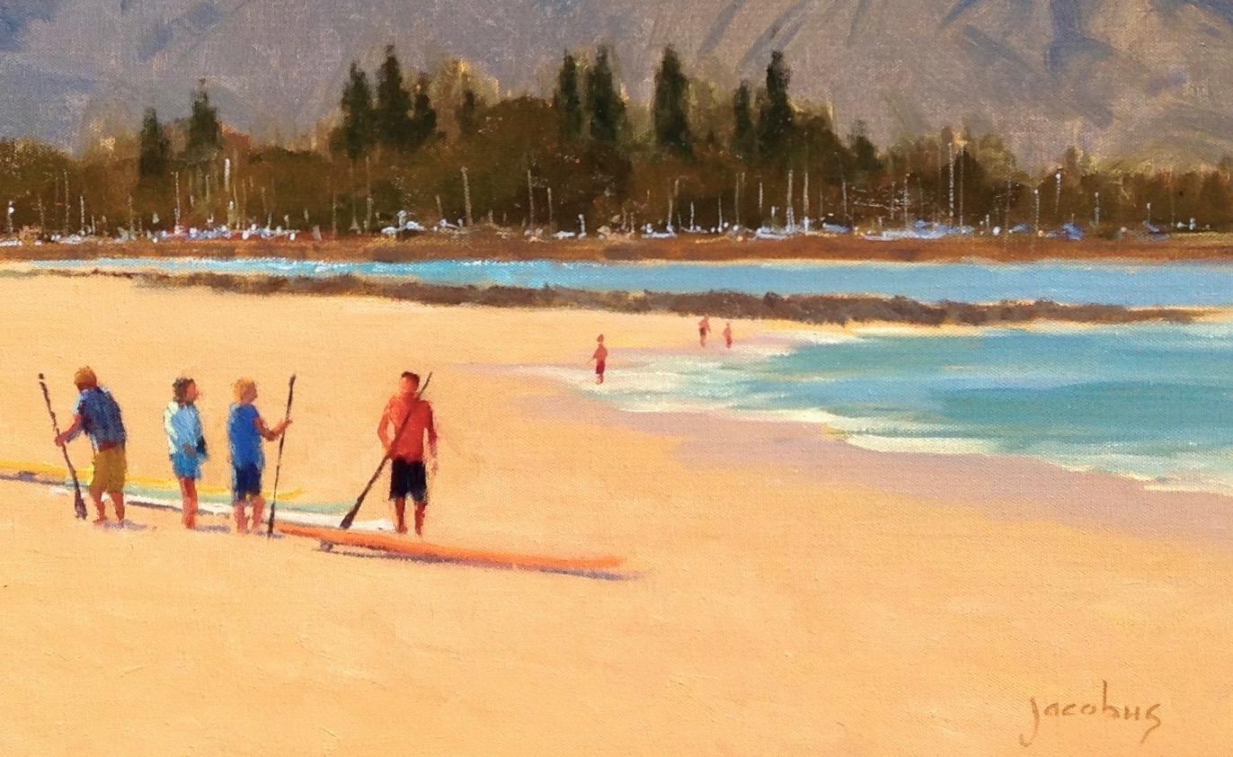 hawaii oil painting