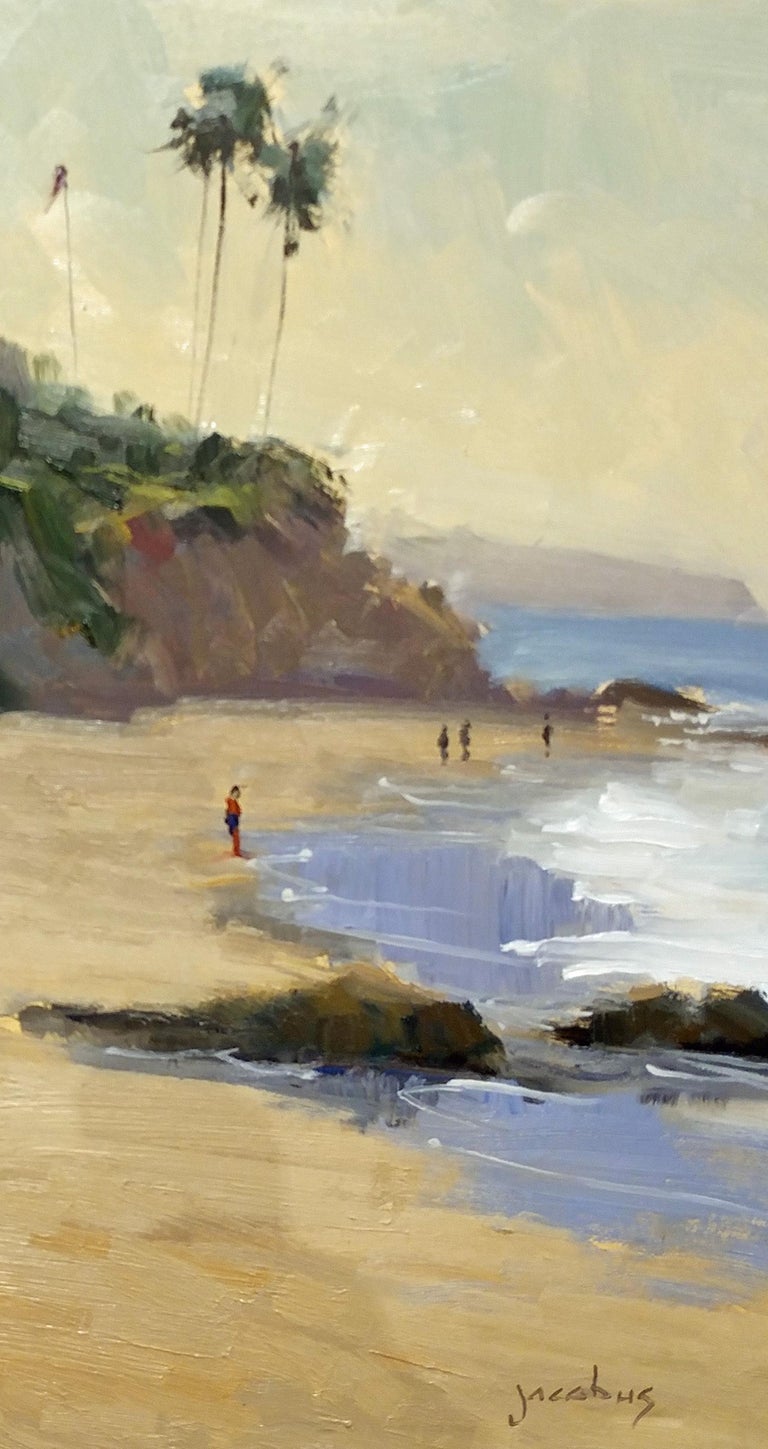 Jacobus Baas "Picnic Beach Cliffs" Laguna Beach California Seascape