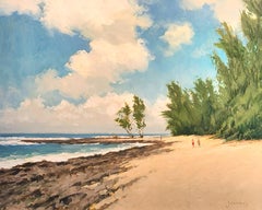 "Puanea Point" North Shore Oahu Coastal Scene