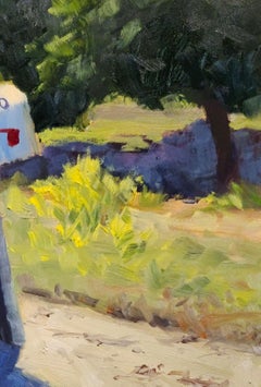 "Rural Mailboxes" Central California Plein Air Painting