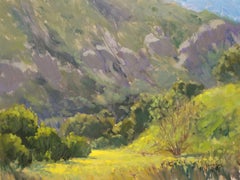 "Spring At Big Bend" Laguna Beach California Landscape Plein Air Painting