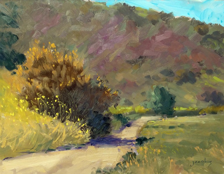 Jacobus Baas Spring Colors Laa, California Landscape Paintings