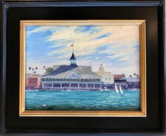 "The Pavilion" Southern California Coastal Scene