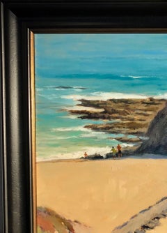 Scène côtière de l'île de Treasure en Californie du Sud