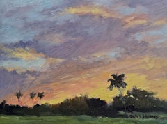 "Turtle Bay Sunset"  Hawaii Plein Air Painting