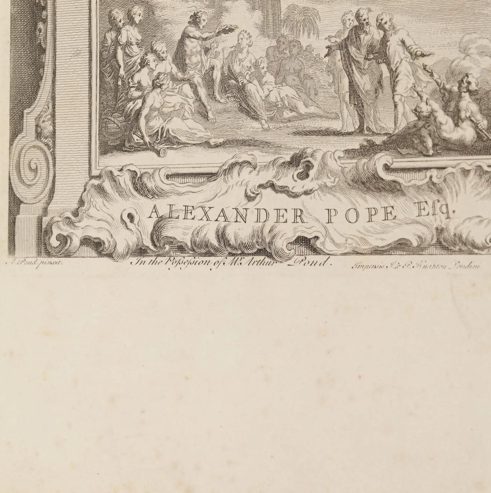 Jacobus Houbraken Set of Seven Portraits From Heads of Illustrious 4
