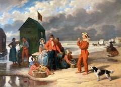 Jacobus Josephus Eeckhout, Antwerp 1793 – 1861 Paris, 'Les Bains d’Ostende'