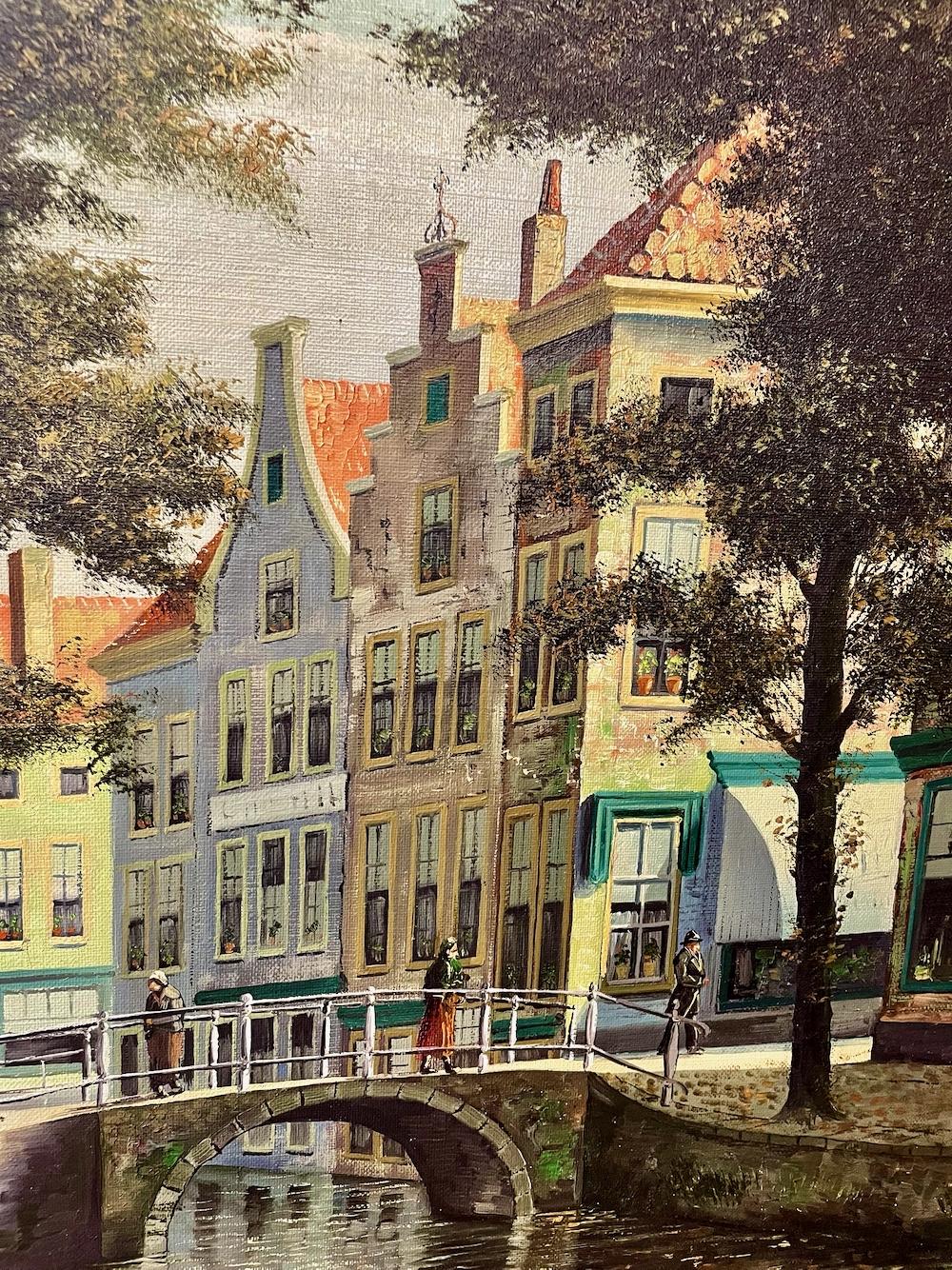 (Untitled) A Clear, Bright Day for Optimism in Holland - Painting by Jacobus Lambertus Dispo Sr.