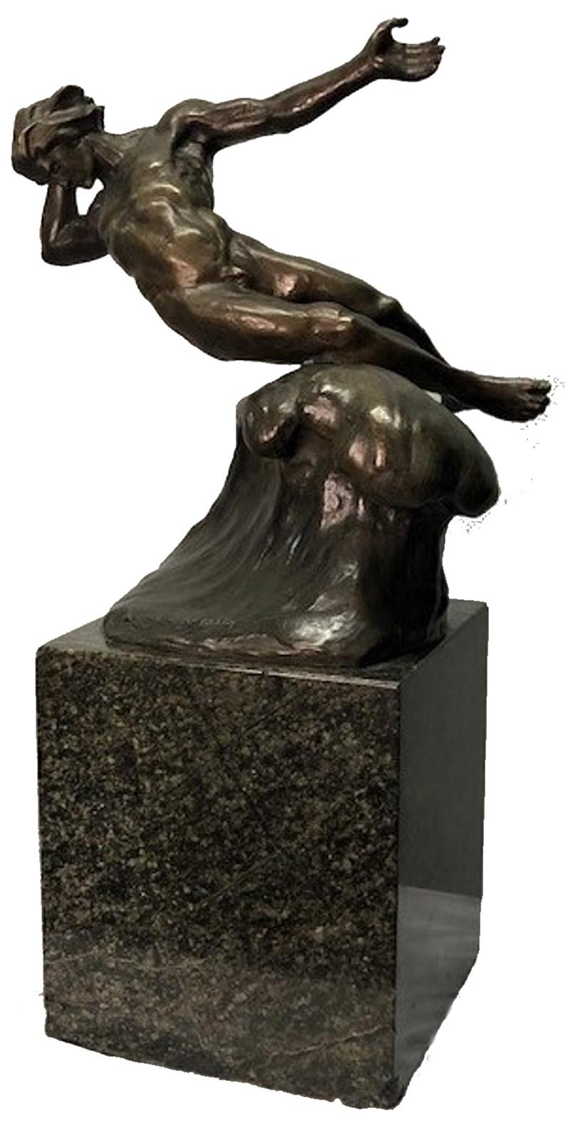 A PROPOS DE L'ARTISTE
Malheureusement, il n'existe que peu d'informations biographiques sur l'auteur de cette merveilleuse sculpture. Jacobus Nicolaus Sandig (Néerlandais, 1876 - 1933) était actif et vivait aux Pays-Bas, et est connu pour ses