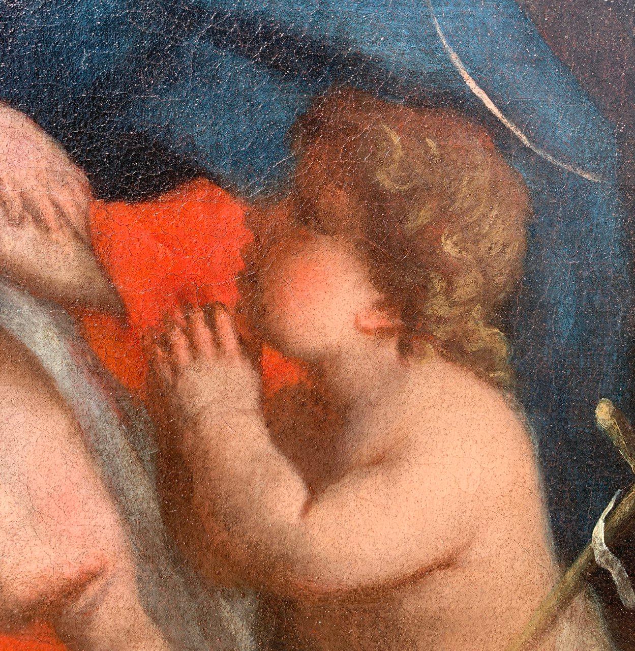Jacopo Amigoni (Rococò veneciano) - Pintura de figuras del siglo XVIII - Virgen Niña en venta 9