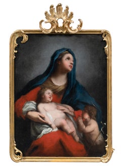 Jacopo Amigoni (Rococò veneciano) - Pintura de figuras del siglo XVIII - Virgen Niña