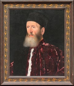 16th Century Italian Renaissance Old Master Portrait of a Procuratore