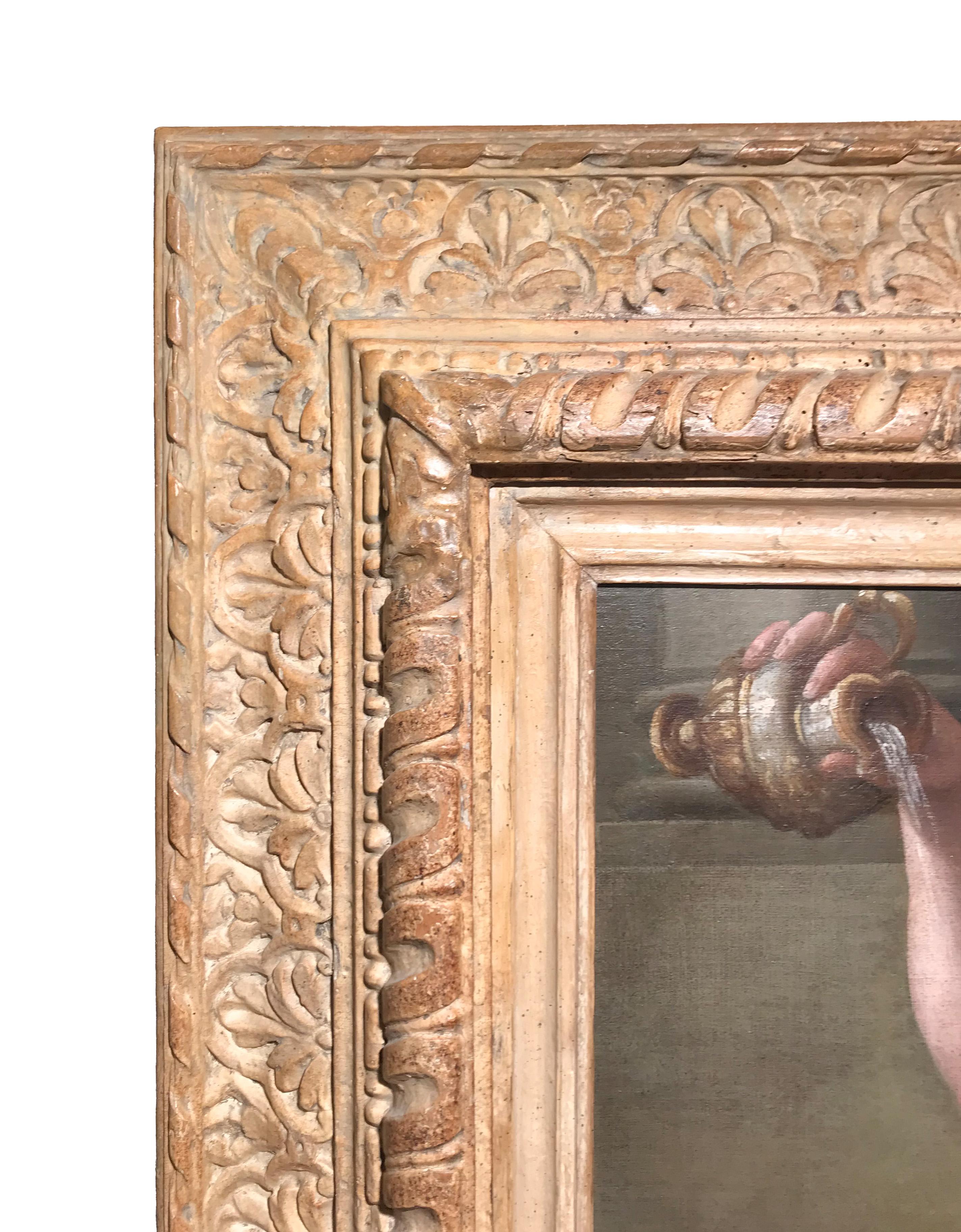 Tardo XVI secolo di Jacopo da Empoli Temperance Olio su tela in vendita 10