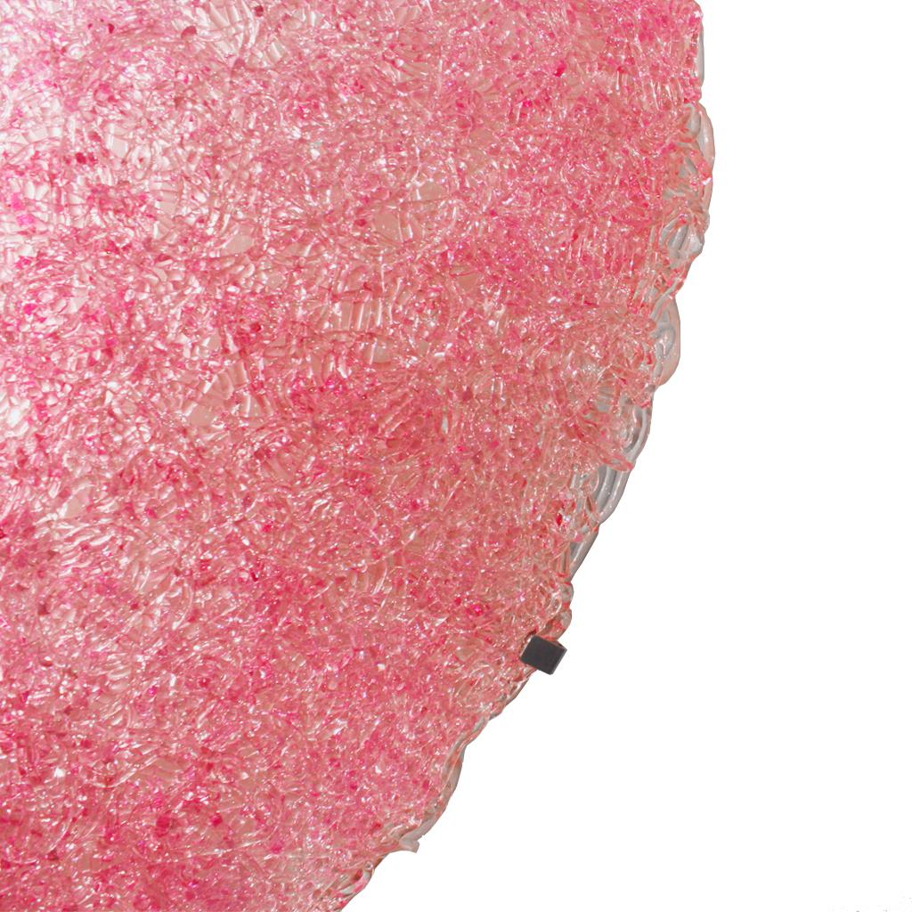 Jacopo Foggini Contemporary Modern Circular Pink Polycarbonate Italian Wall Lamp (Moderne) im Angebot