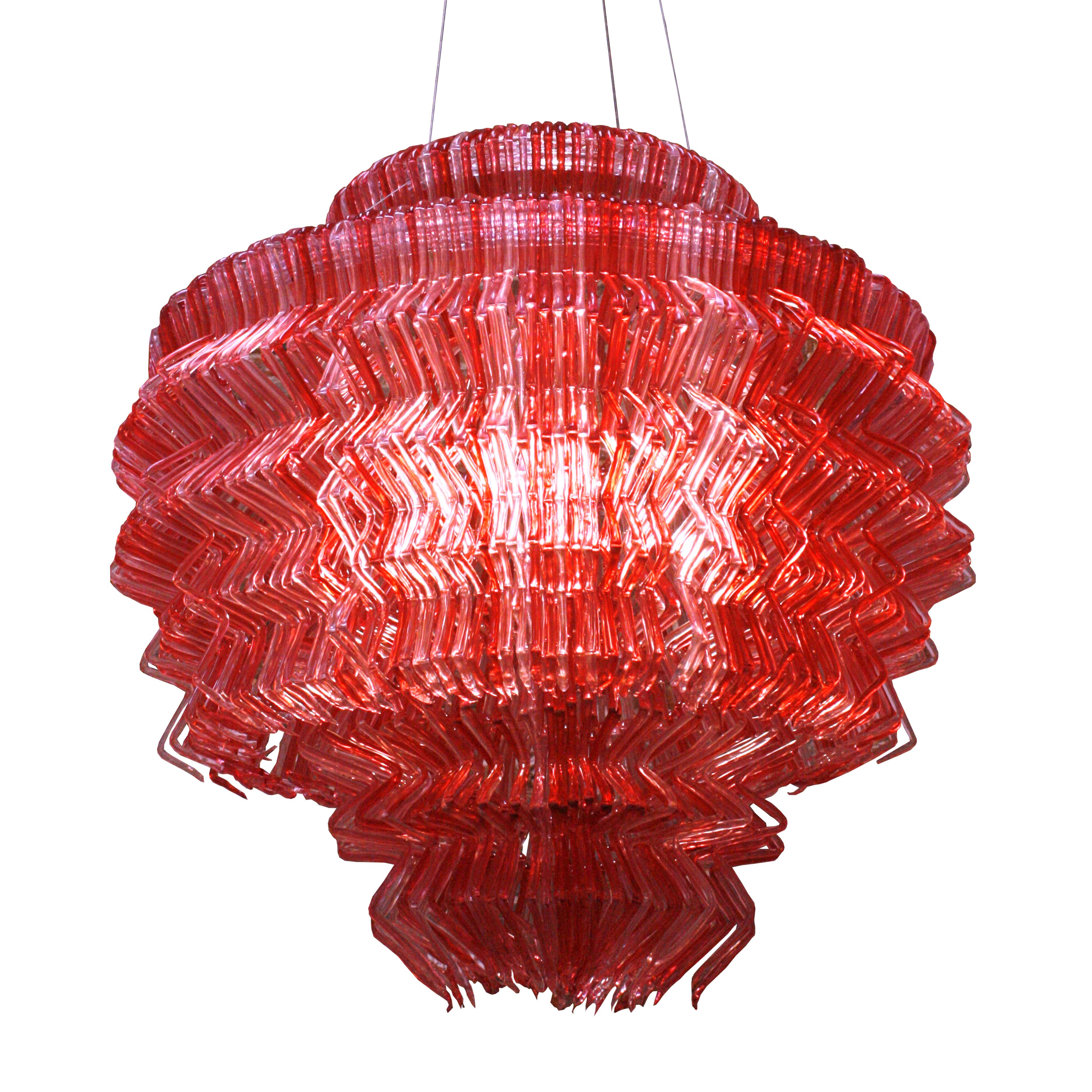 Gorgeous pendant lamp designed by the Italian designer Jacopo Foggini. Lamp model 