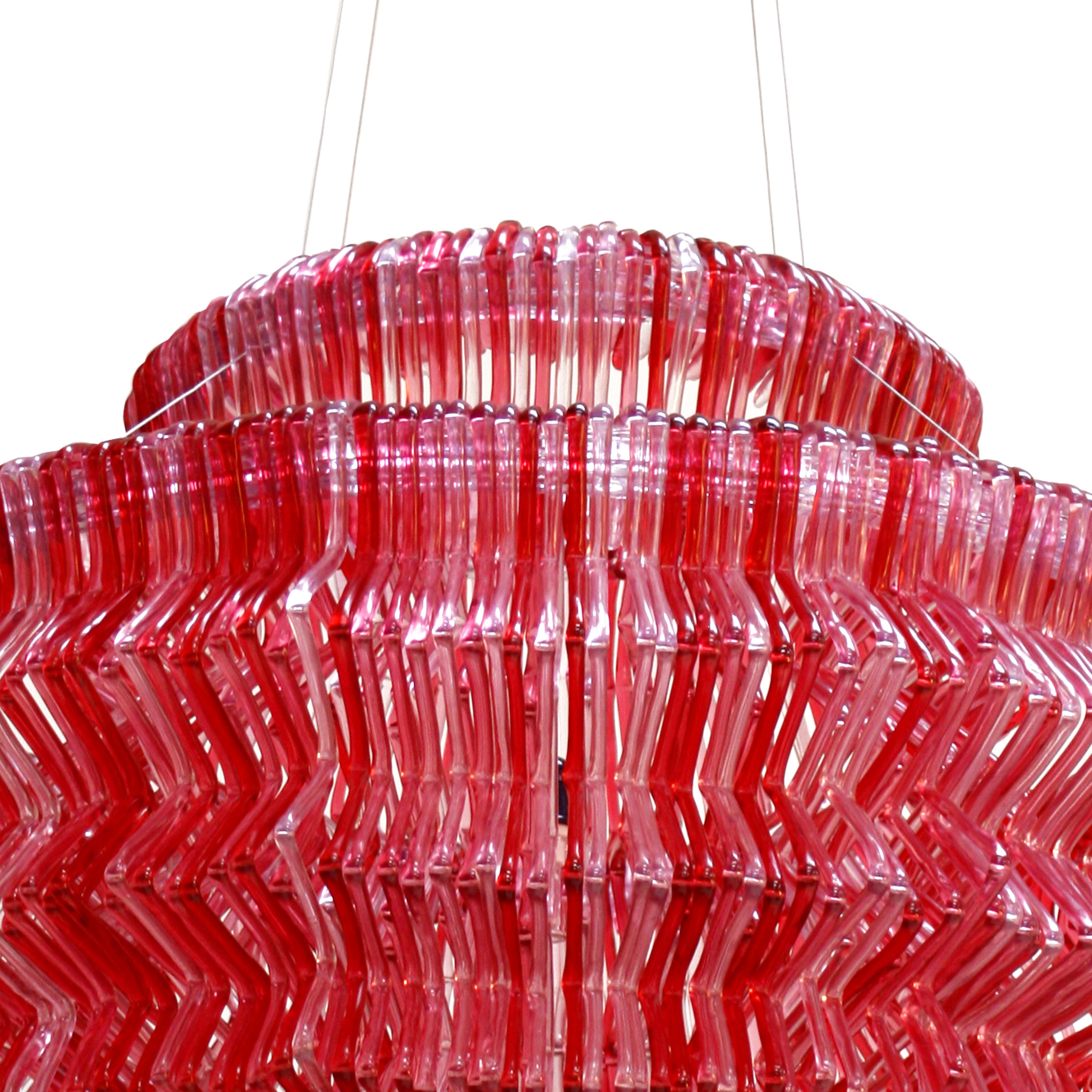 Molded Jacopo Foggini Contemporary Modern Methacrylate Italian Pendant Lamp For Sale