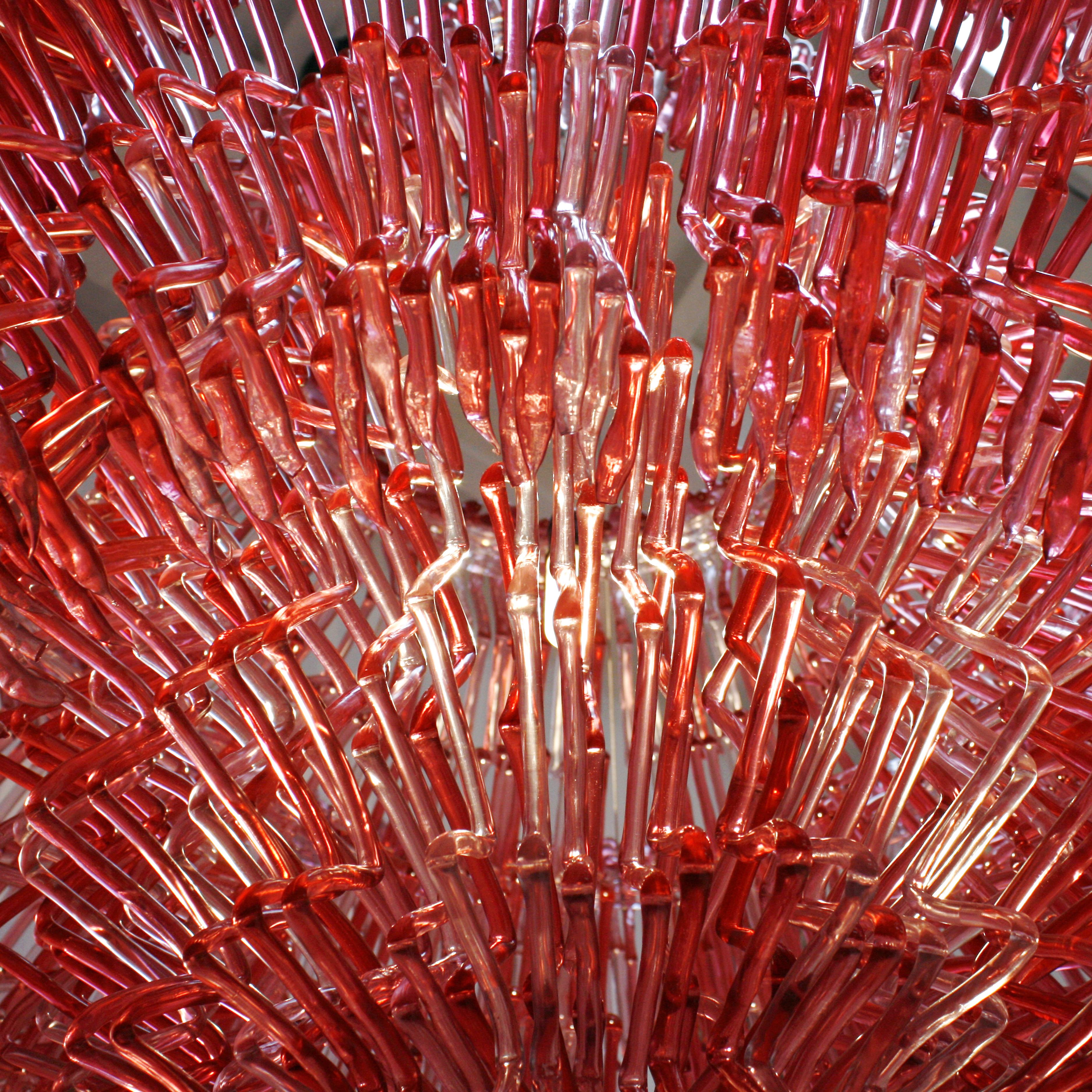 Plexiglass Jacopo Foggini Contemporary Modern Methacrylate Italian Pendant Lamp For Sale