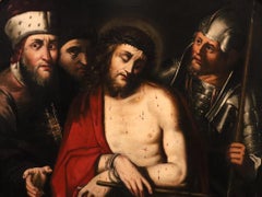 Ecce Homo Ligozzi Paint 17th Century OIl on canvas Old master Religious