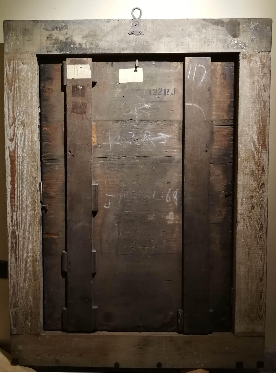 Dipinto religioso cristiano manierista Venezia del XVII secolo con cornice en venta 3