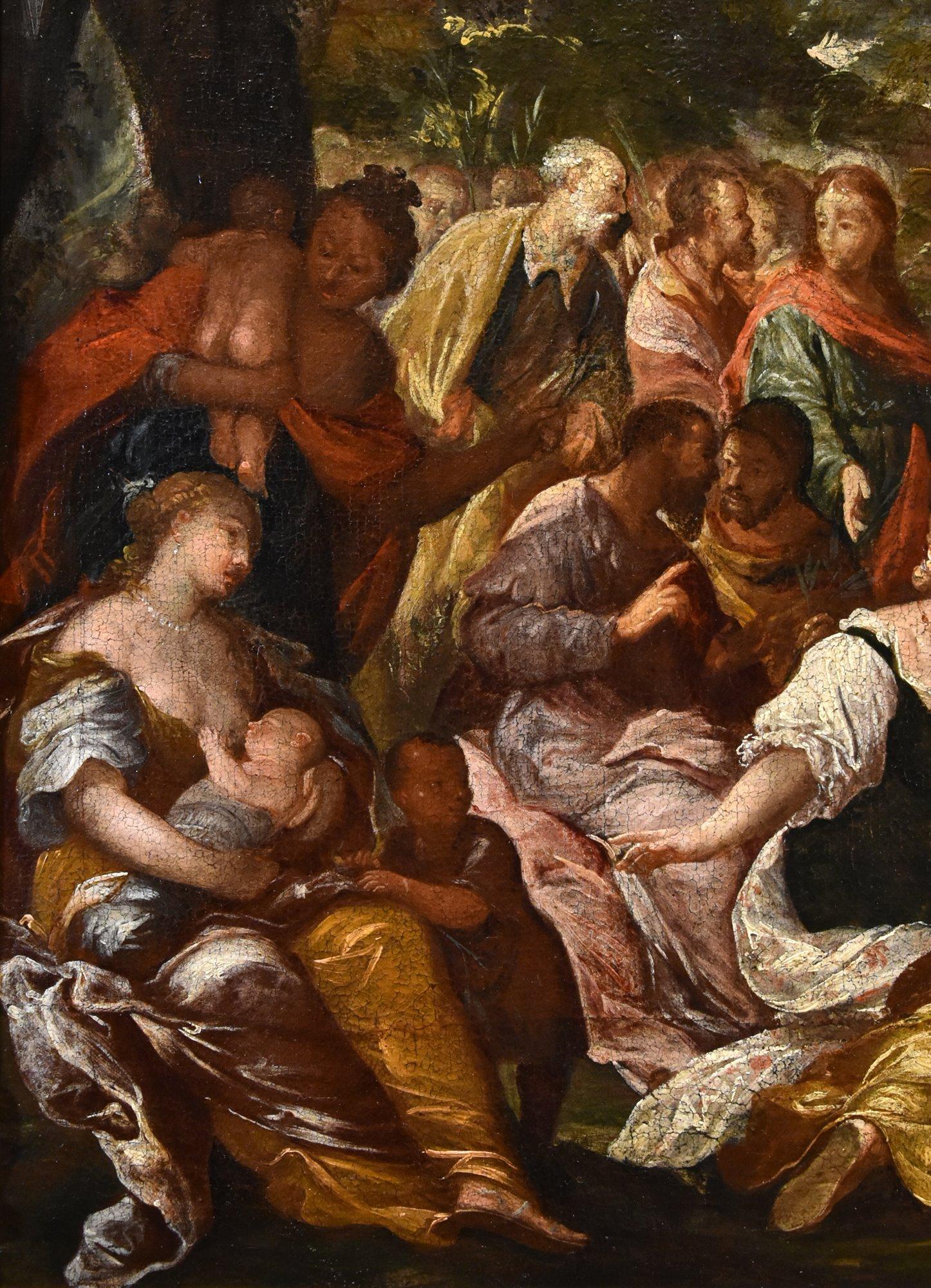 Christ Jerusalem 17th Century Tintoretto Paint Oil on canvas Old master Art For Sale 2