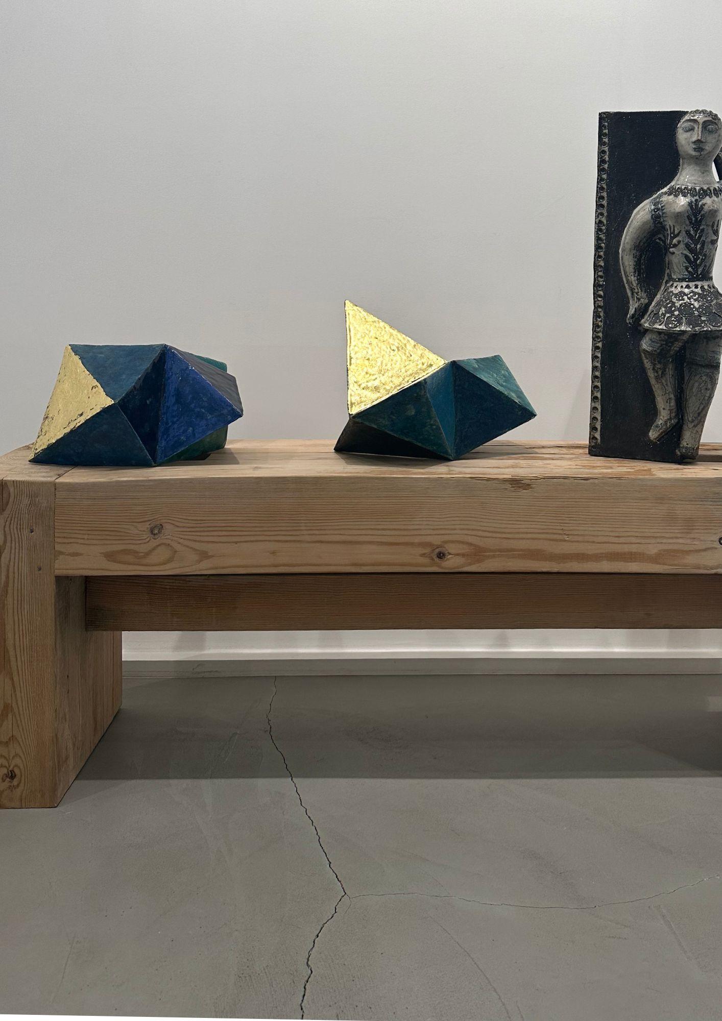 Origami - Abstract Sculpture Gris de Jacotte Capron
