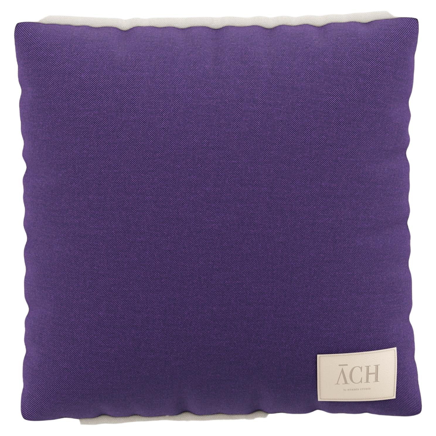 Jacquard Green Nata, Green and White Modern Cushion Double Side