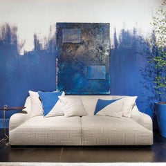 Canapé modulaire jacquard