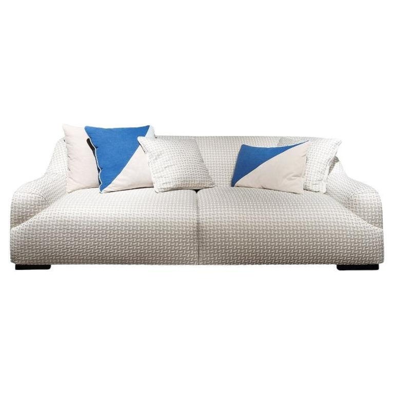 Jacquard Modular Sofa For Sale at 1stDibs