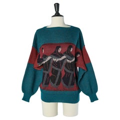 Jacquard sweater Gianni Versace