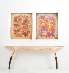 Contemporary Jacquard Woven Wall Tapestry, Autumn Forest, Limited Edition