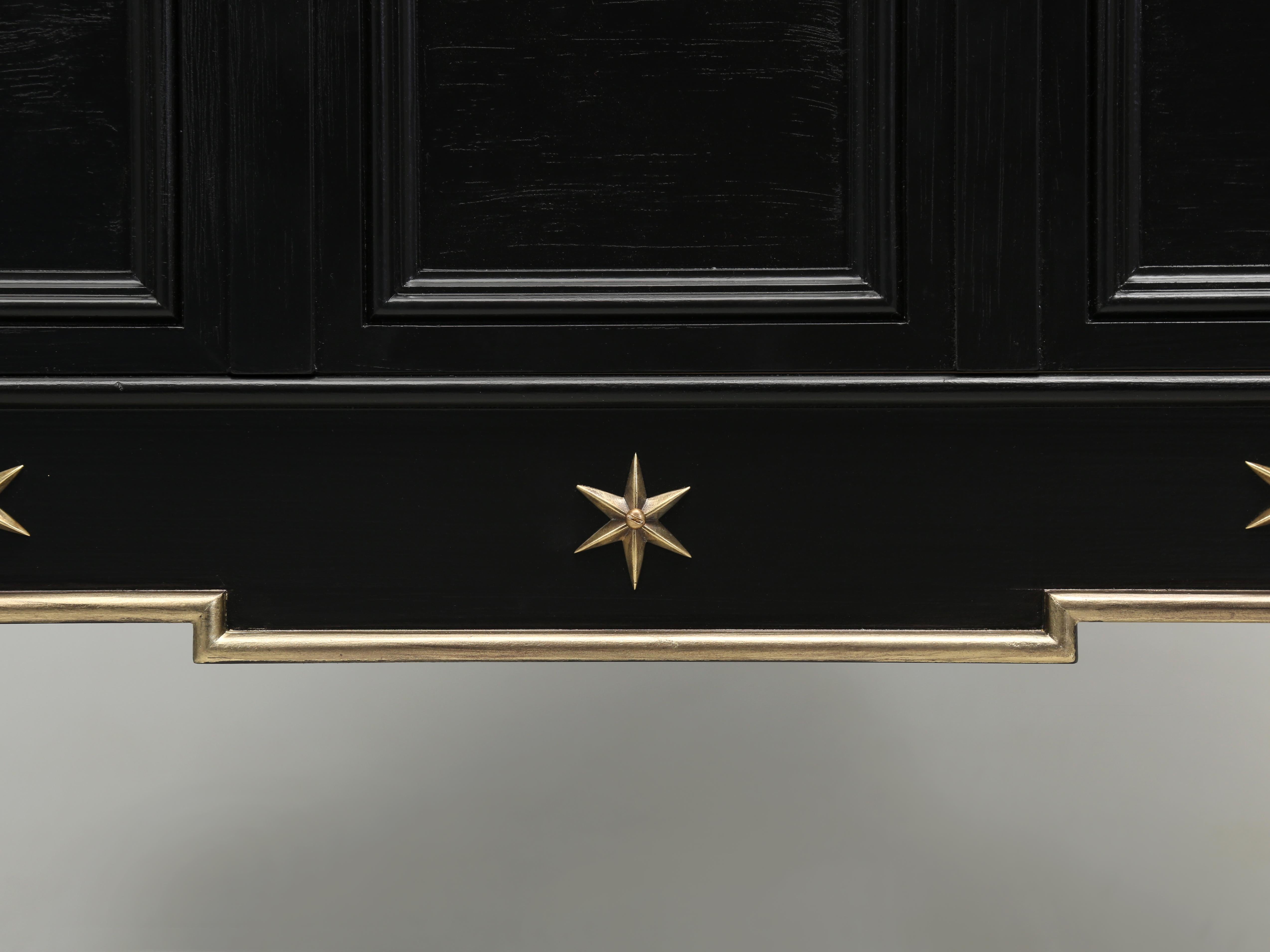 Jacque Adnet Inspired Bespoke Cabinet Bi-Fold Doors Built to Order Any Dimension For Sale 4