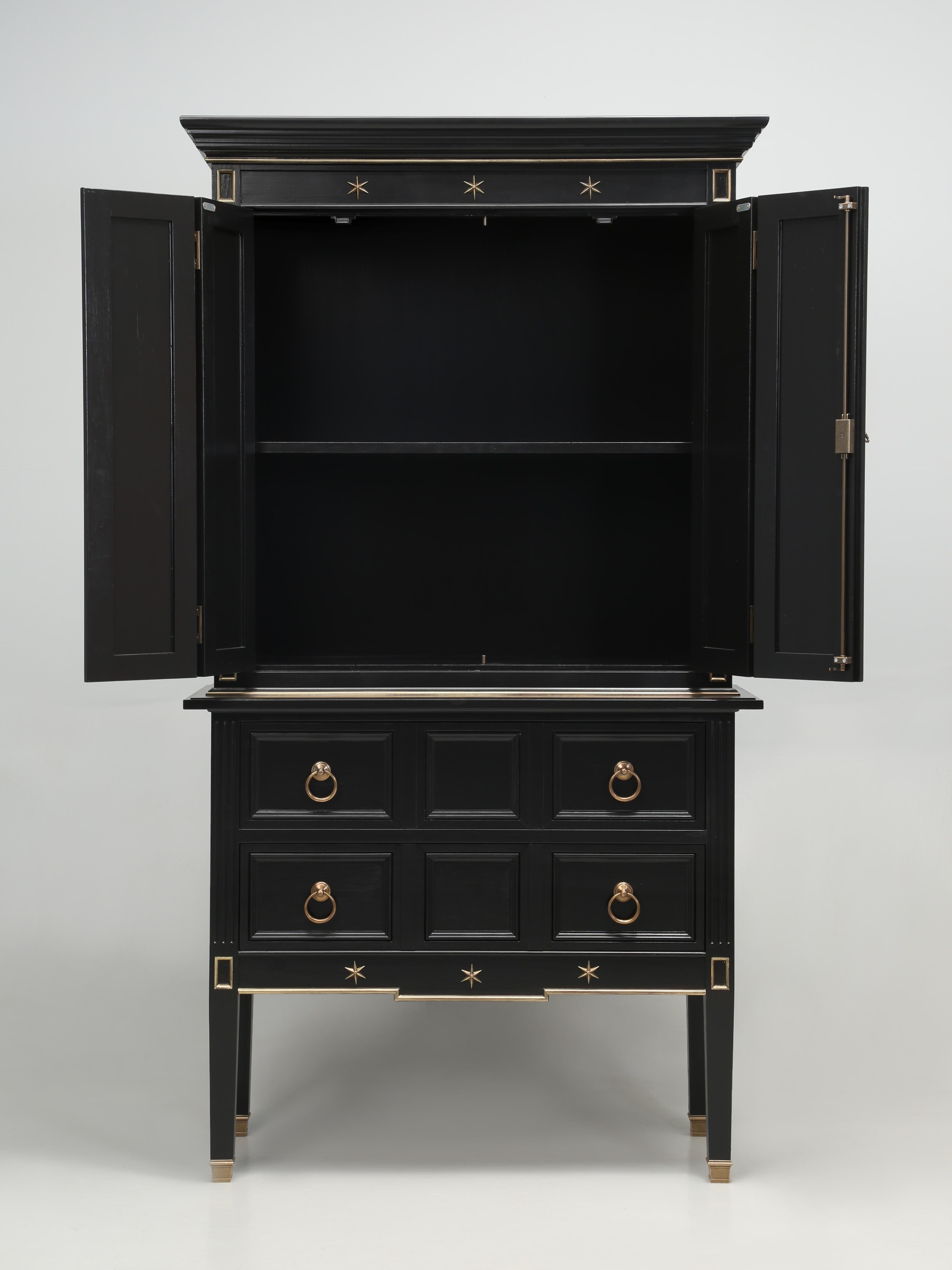 Jacque Adnet Inspired Bespoke Cabinet Bi-Fold Doors Built to Order Any Dimension For Sale 7