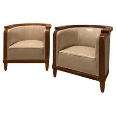Jacque Adnet Small Scale Lounge Chairs