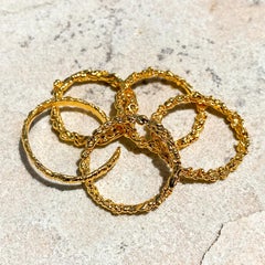 Barbosa 18K Recycled Gold "Dexter" Open Ring