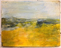 Pittura ad olio astratta Greene & Greene francese paesaggio modernista