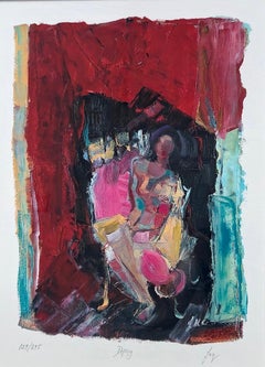 Woman Figure Abstract Expressionist