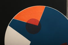 Moon Cycle, Abstract Geometric Etching with Aquatint by Jacqueline De Butler