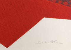 Sans Titre, Geometric Abstract Etching by Jacquline DeButler