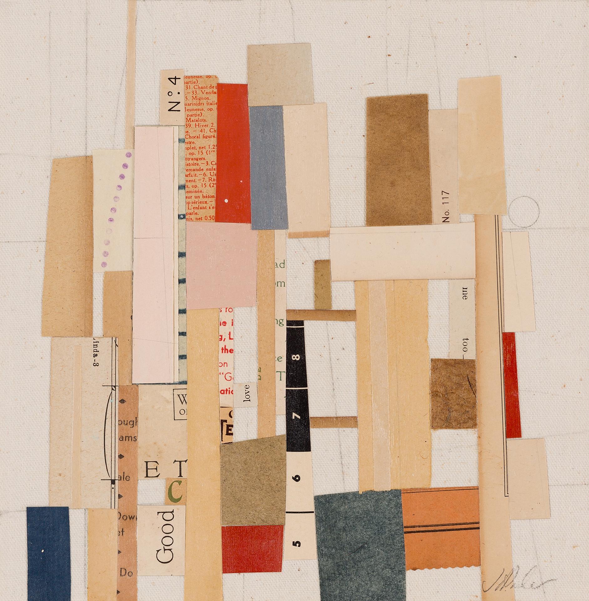 Fort In The Cosmos, 4 : collage contemporaneo - Mixed Media Art di Jacqueline Dee Parker