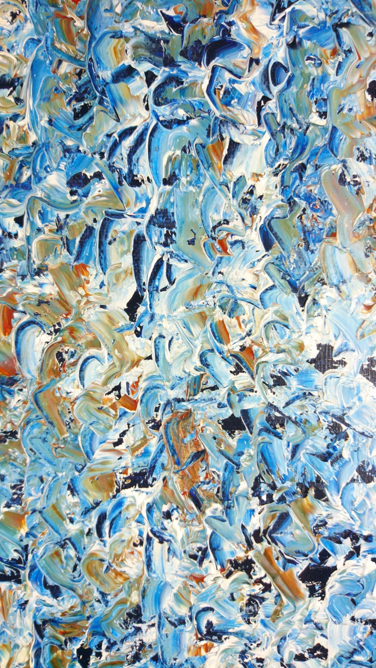 Jacqueline Dey How light and yet so heavy, Painting, Oil on Canvas