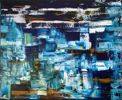 On ne peut pas travailler avec des mots, peinture sur toile