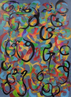 Hopium, Pintura, Acrílico sobre lienzo