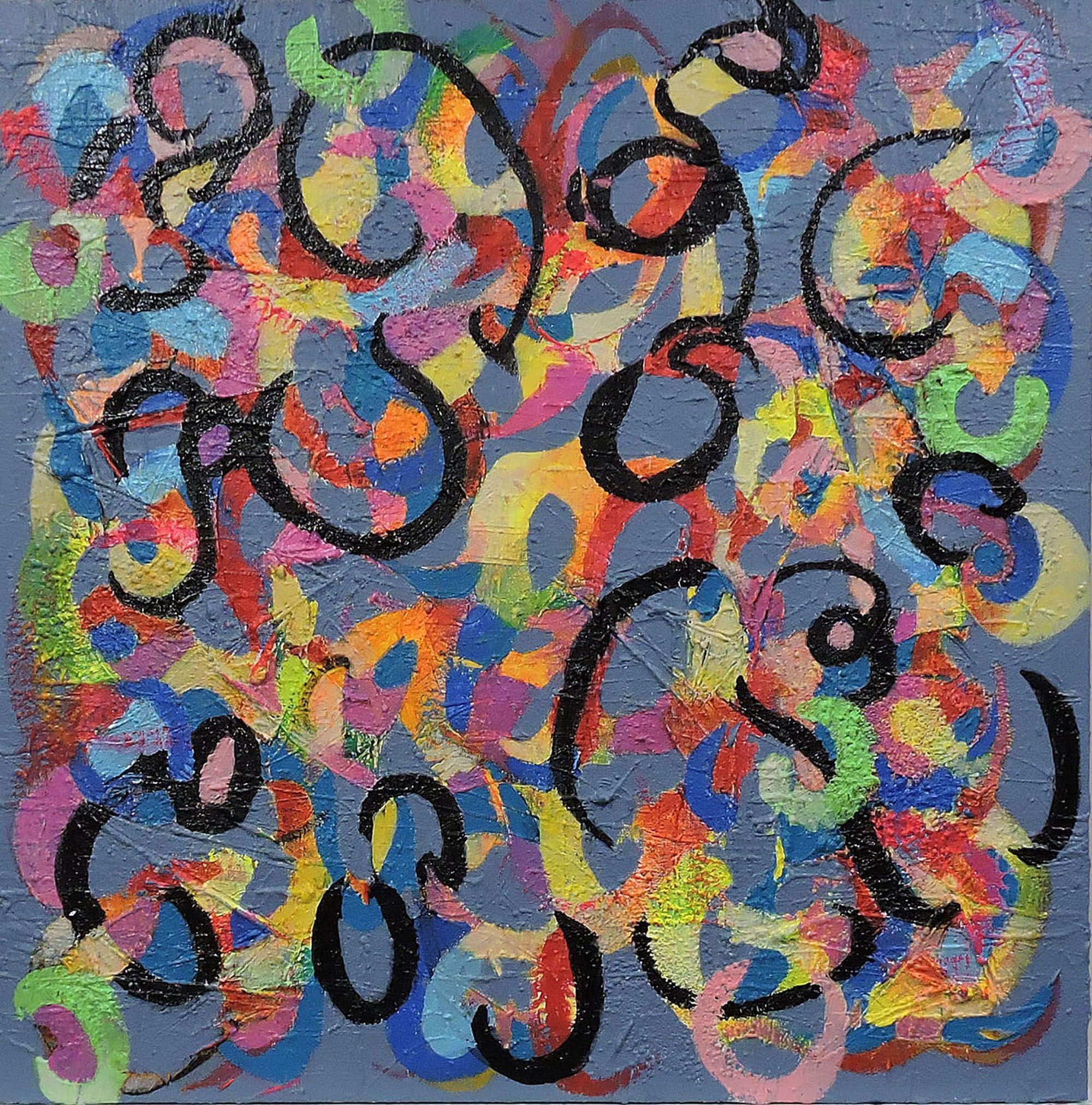 Raggio di speranza, Pittura, Acrilico su tela - Painting di Jacqueline Doyle Allison