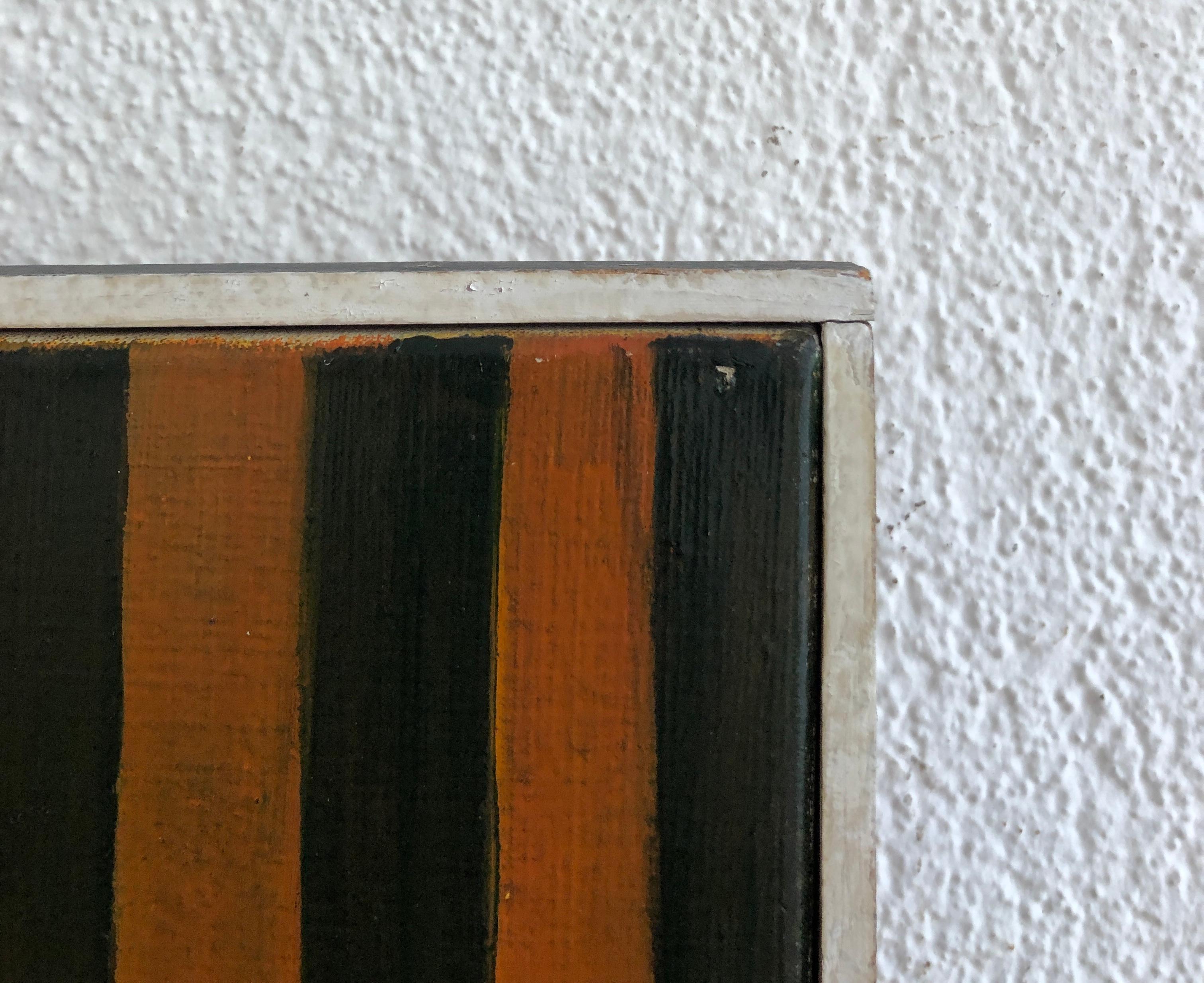 Work on canvas
Flush frame in black wood
74 x 55.5 x 5 cm