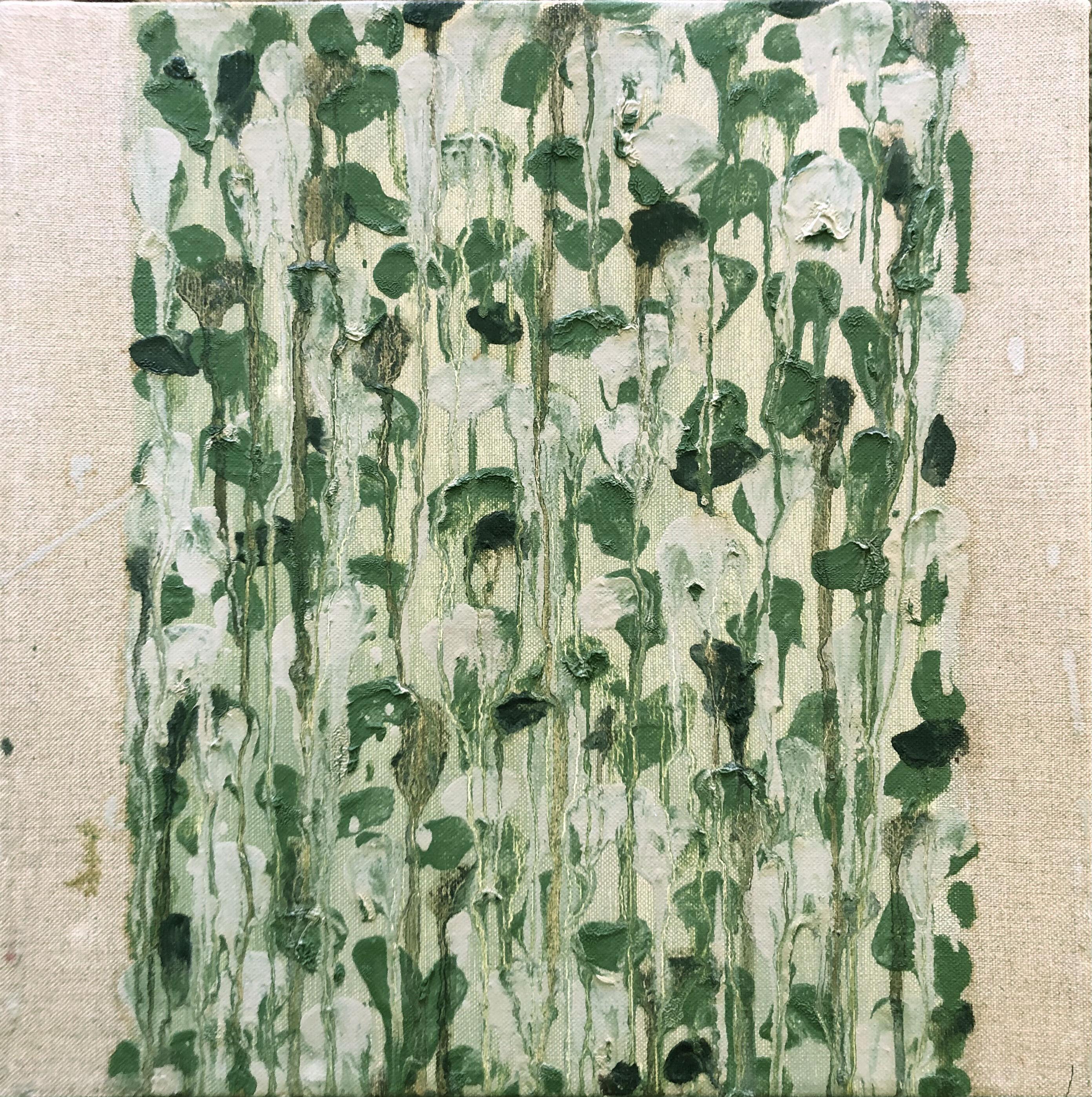 Untitled - Painting by Jacqueline Humphries