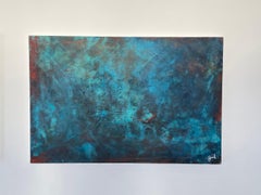 "Blue Endeavor" - acrylic  on canvas