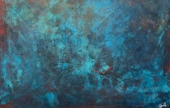 "Blue Endeavor" - acrylic  on canvas