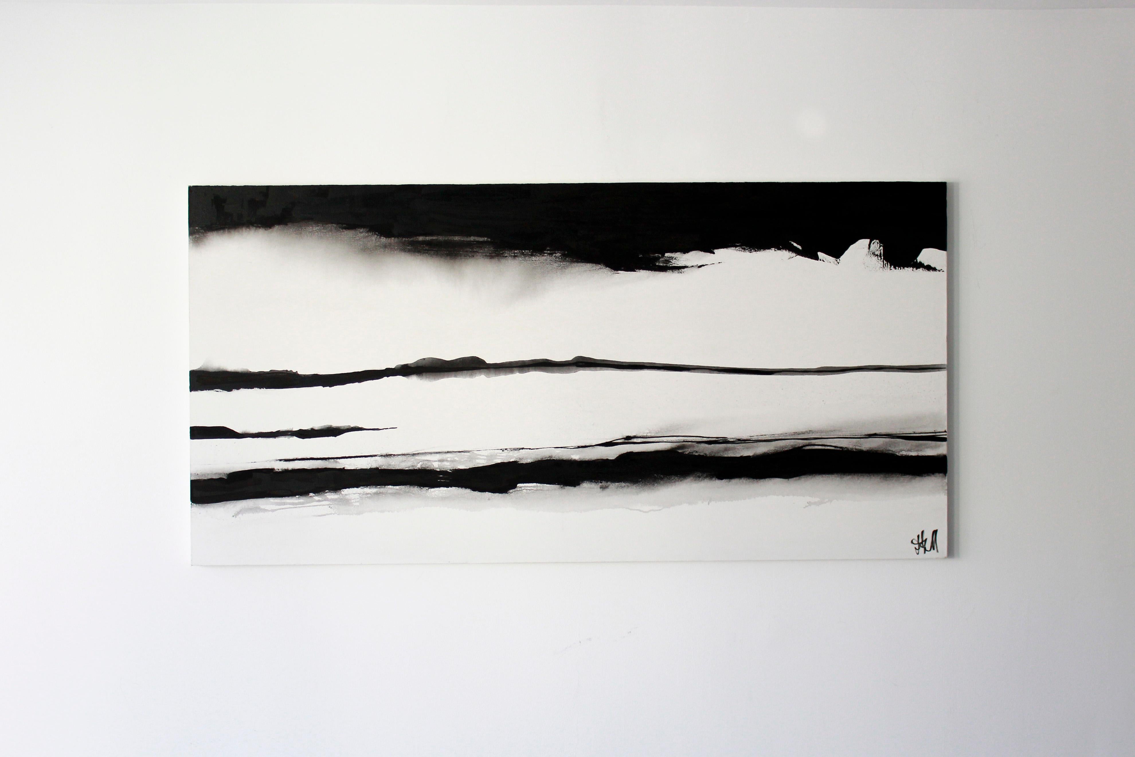 Abstract Painting di Jacqueline Jandrell - "La tentazione" - Acrilico su tela
