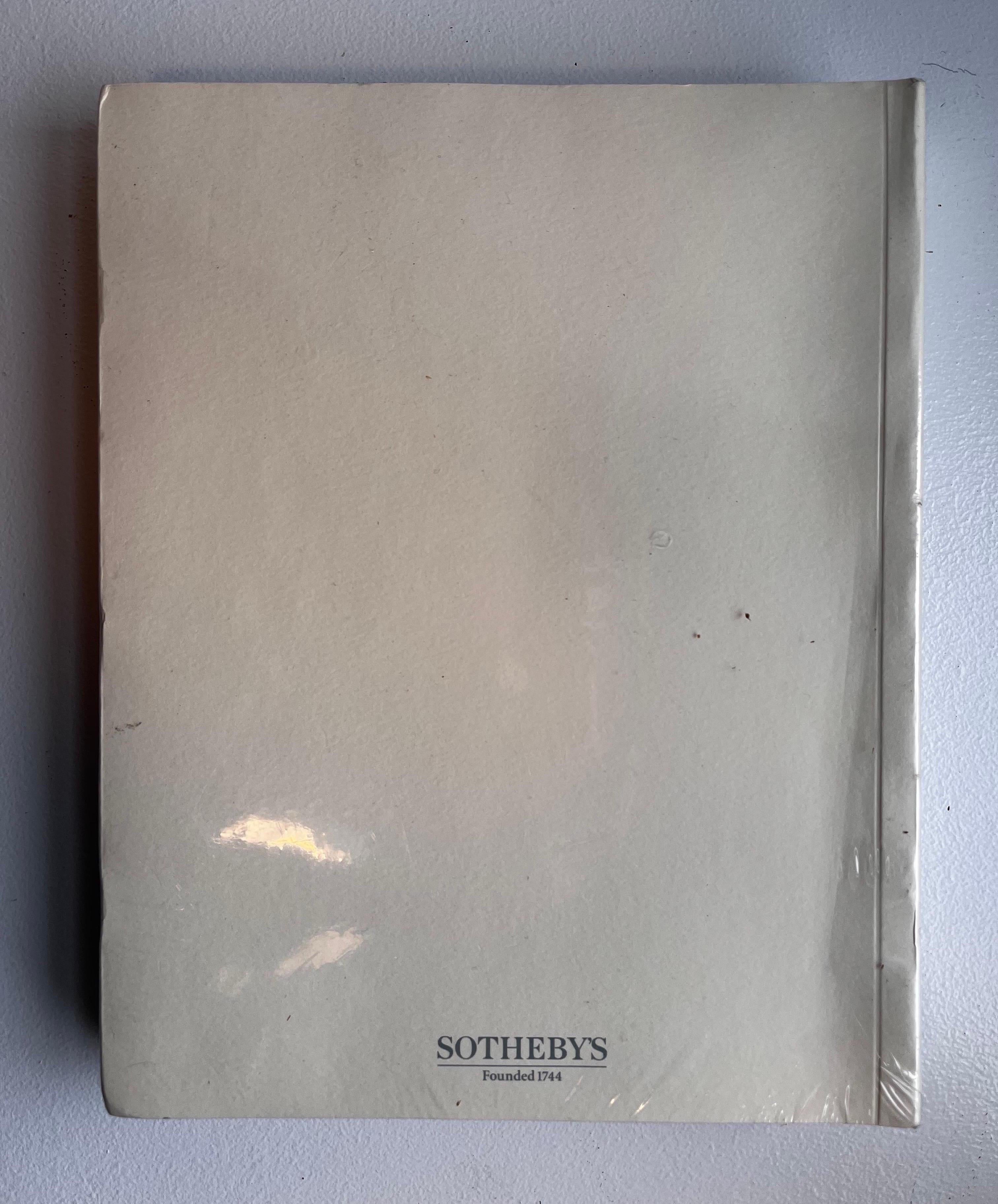 Modern Jacqueline Kennedy Onassis, Sotheby's Auction Catalogue, New in Wrapper For Sale