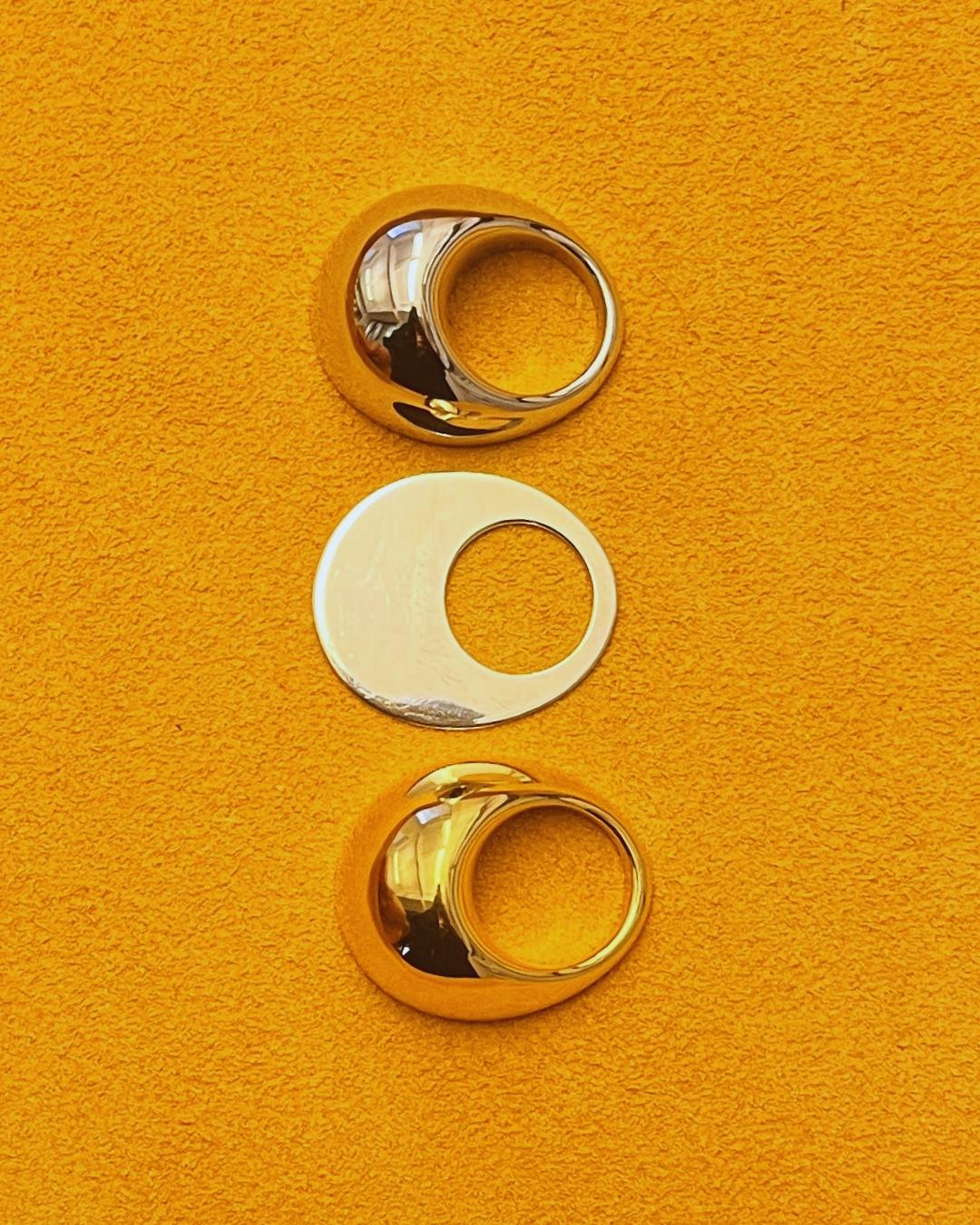 Jacqueline Rabun Bicolor, Gold Interchangeable 